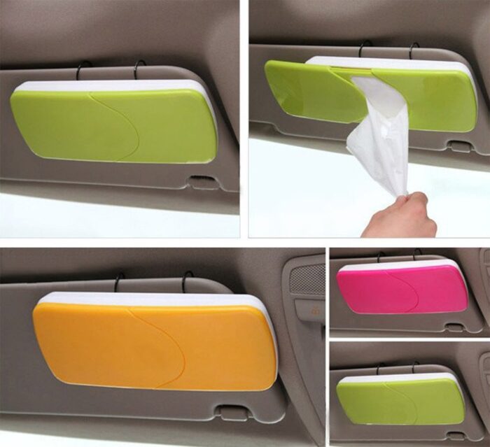 Car Sun-Visor Tissue Box