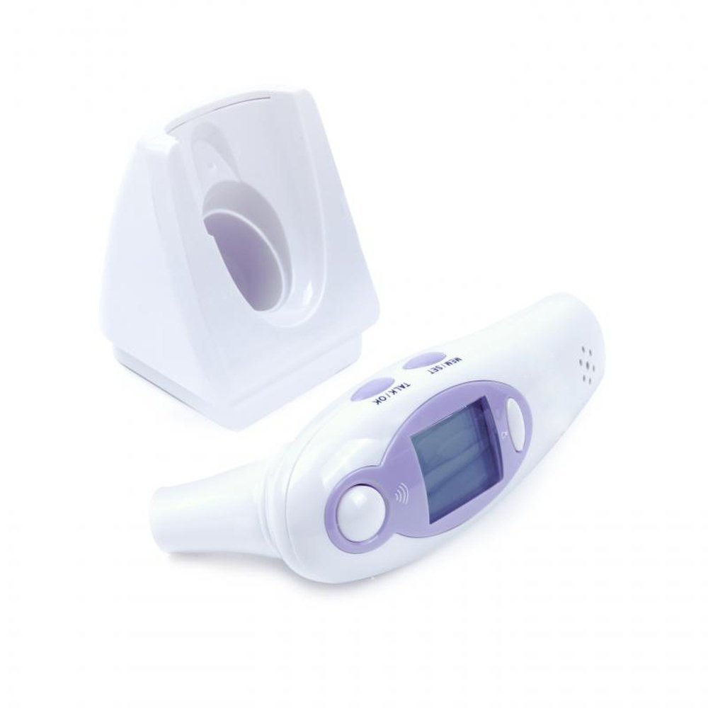 White Talking Multi-Functional Ear & Forehead Thermometer
