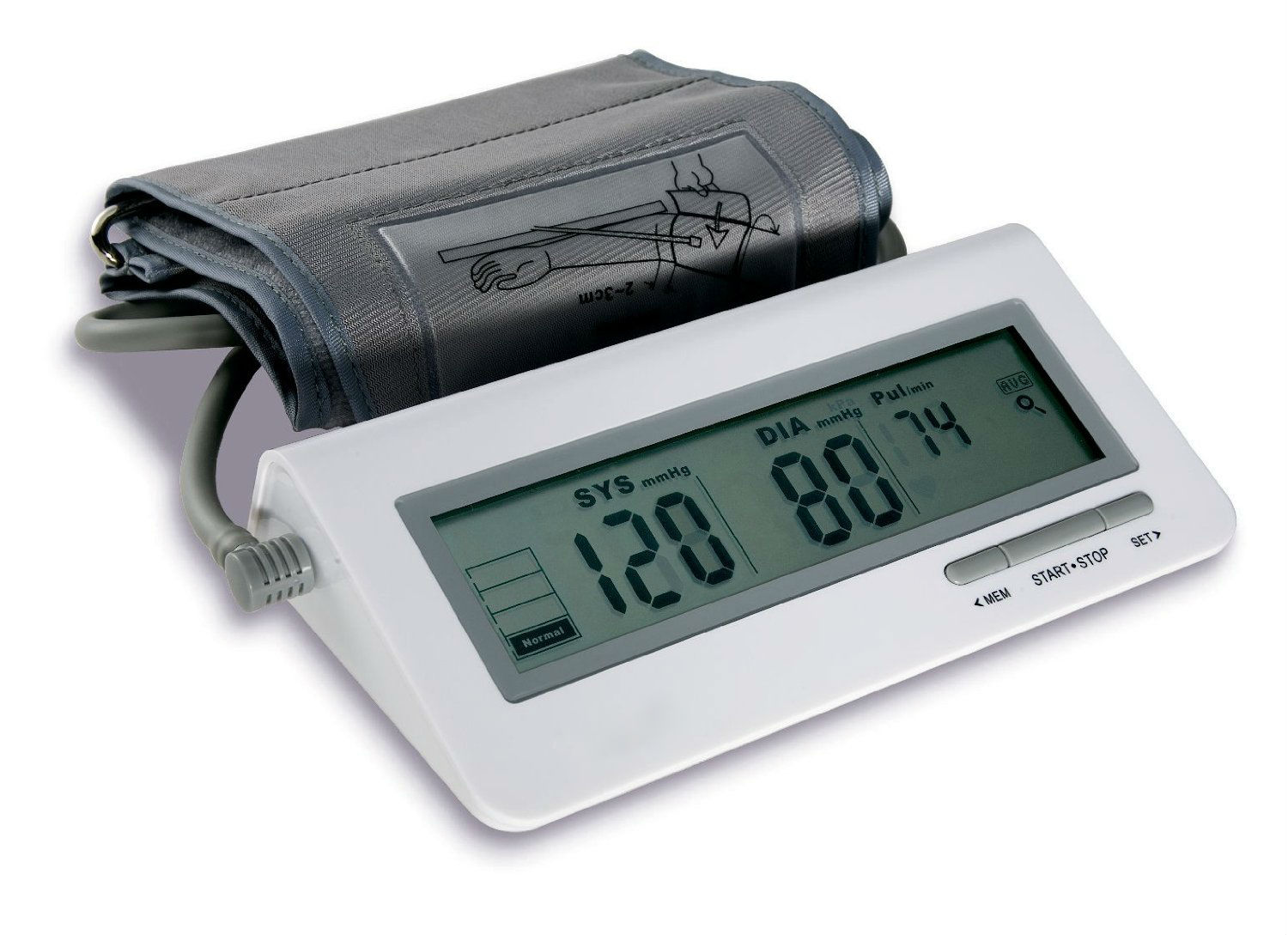 White Blood Pressure Monitor