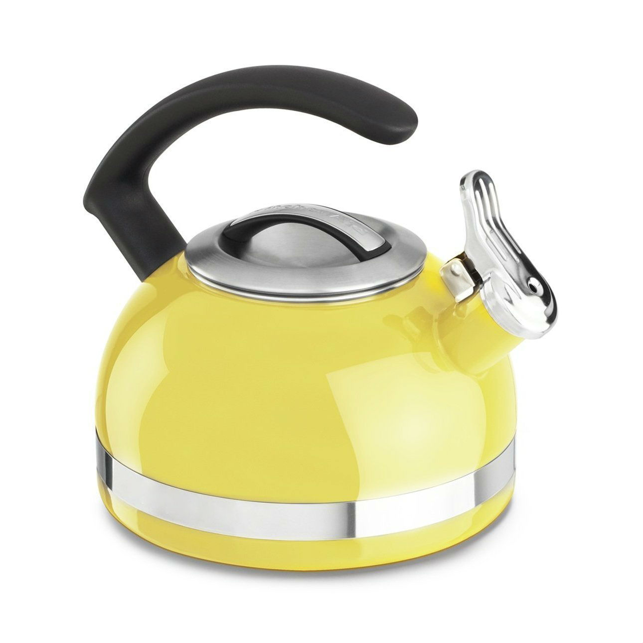 Yellow 1.9-Litre Kettle With C-Handle
