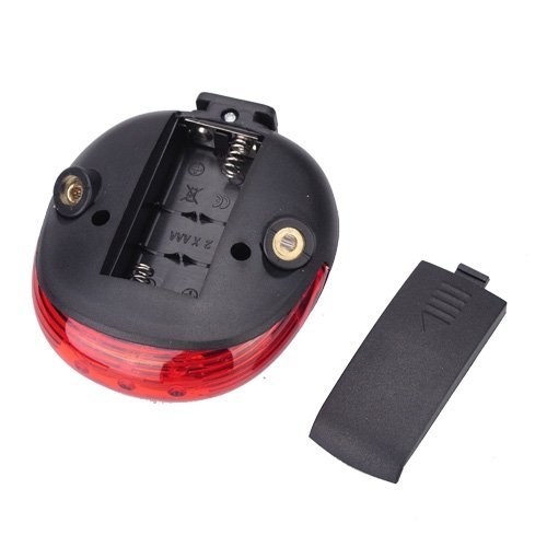 Bike and Bicycle 2 Laser Beam and 5 LED Rear Break Light