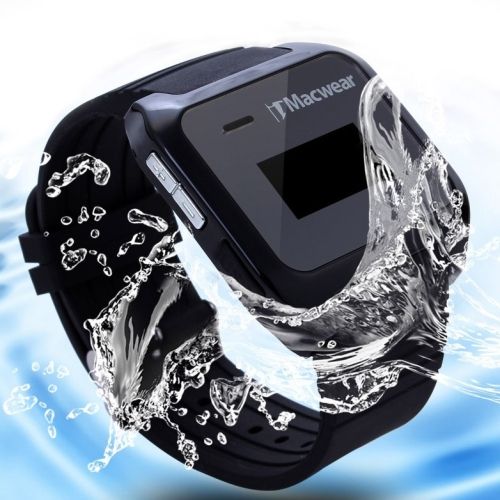 Black 1.1 Inch OLED Display Bluetooth V3.0 Smart Watch