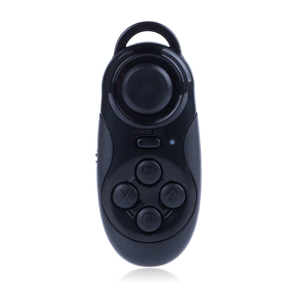 Black Portable Mini Bluetooth Gamepad & Selfie Shutter Remote