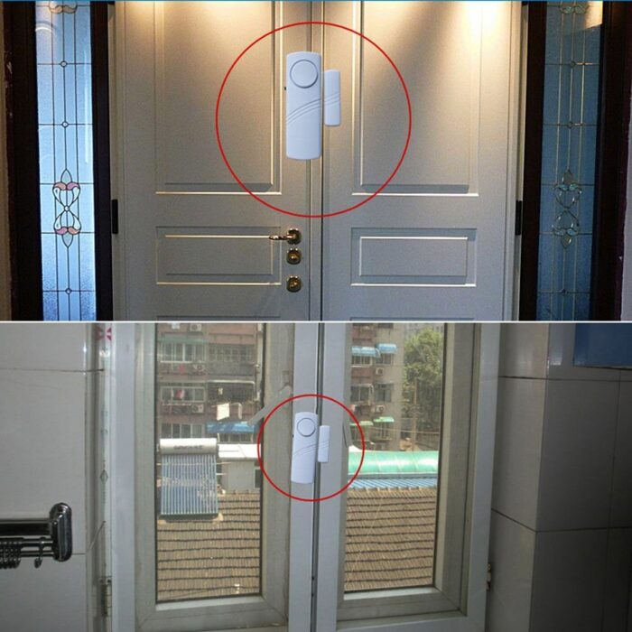 Door Window Safety Contact Magnetic Wireless Security Alarm