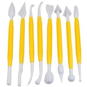 Fondant 8 in 1 Decorating, Carving Bone Tools Kit