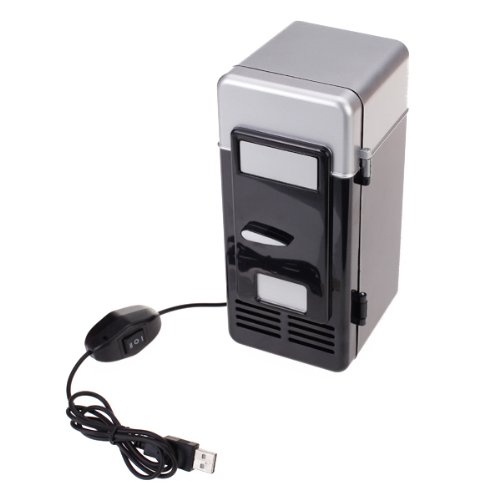 Mini PC USB Refrigerator Fridge Beverage Drink Can Cooler Warmer