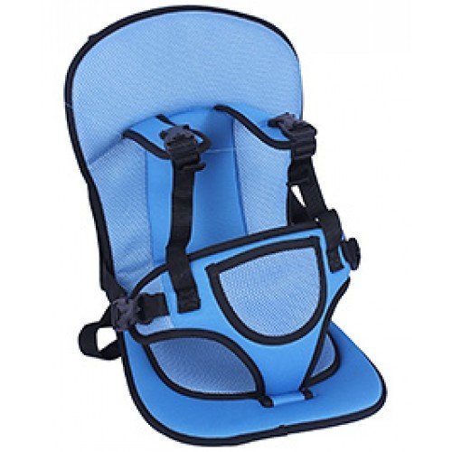 Multi-function Adjustable Baby Car Cushion Seat with Safety Belt.