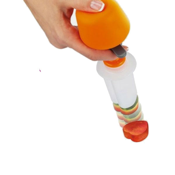 Just Push, Pop And Make Vegetables and Fruits Fun Shapes Chopper