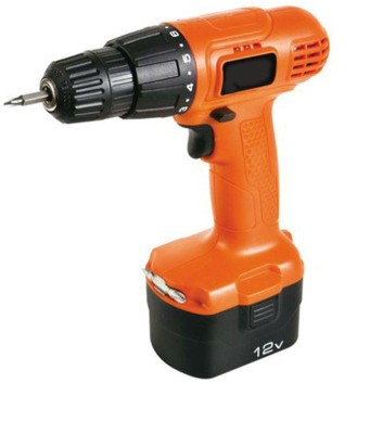 12-Volt Cordless Drill – Driver With Keyless Chuck and 50 Accessories Kit.