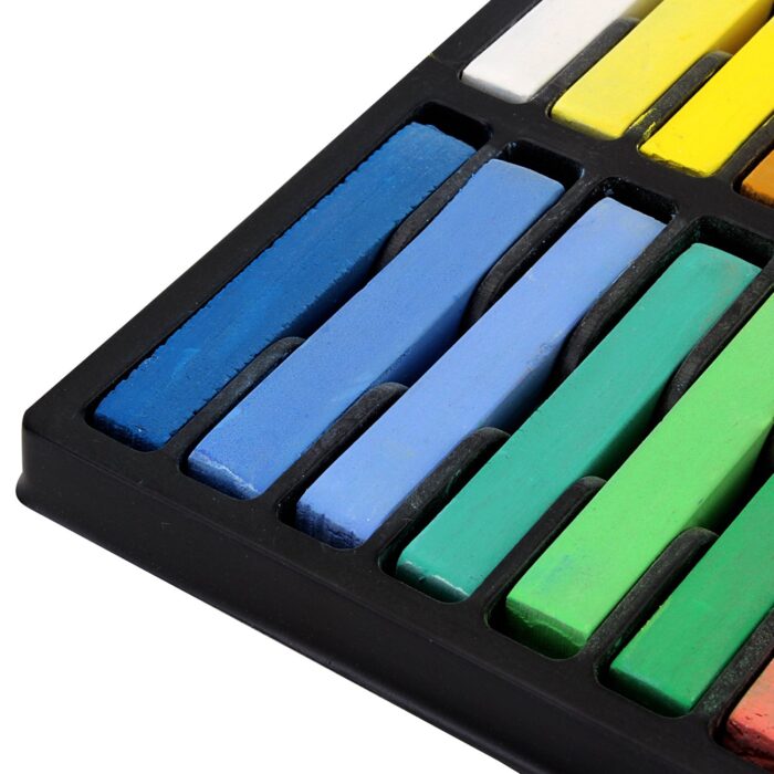 24 Non Toxic Temporary Hair Colouring Soft Pastels