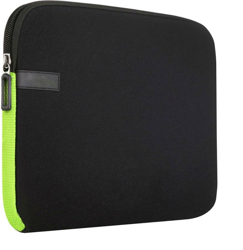 Black-Green 7-Inch Tablet Sleeve