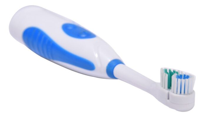 White-Blue Power Brush Electric Toothbrush