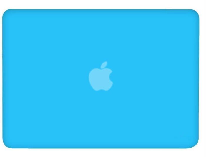Aqua Blue Rubberized Hard Case - Hard Shell Cover for 11.6"Apple MacBook Air -11