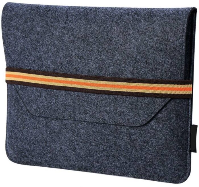 Slate Grey 11.6 inch Protective Felt Laptop Sleeve