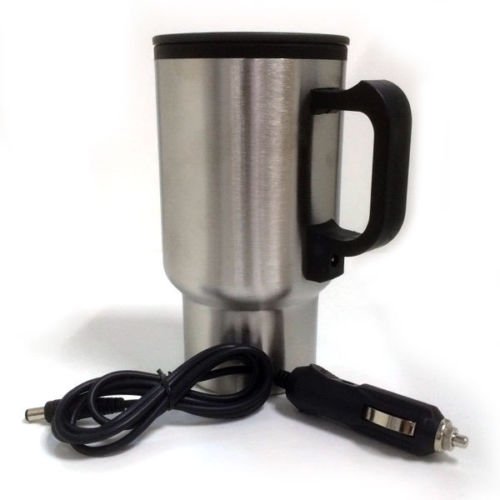 Stainless Steel 12V Portable Heated Travel Mug