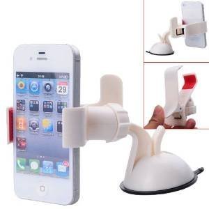 Universal Car Mount Windshield Cradle Holder - Clip Type GPS Suction Holder Stand.