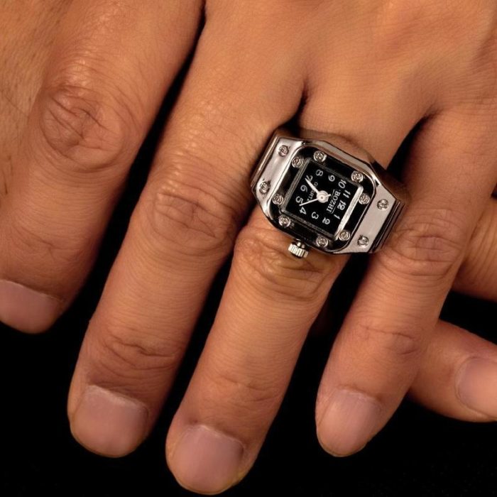Men's Quartz Watch Ring Watch Zahuu.com